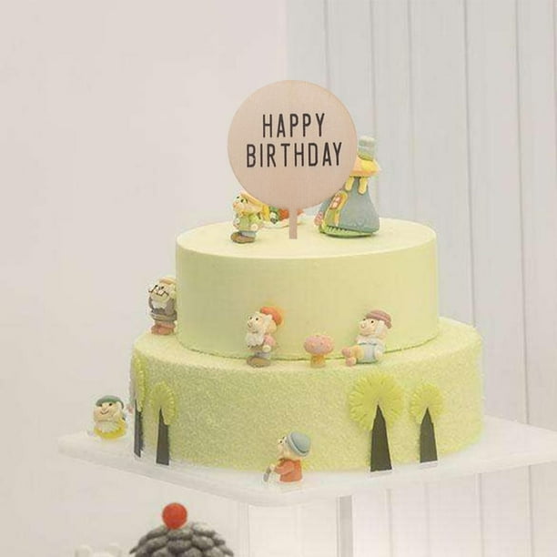 1pc Toppers De Pastel De Cumpleaños Toppers De Cupcake - Temu Mexico