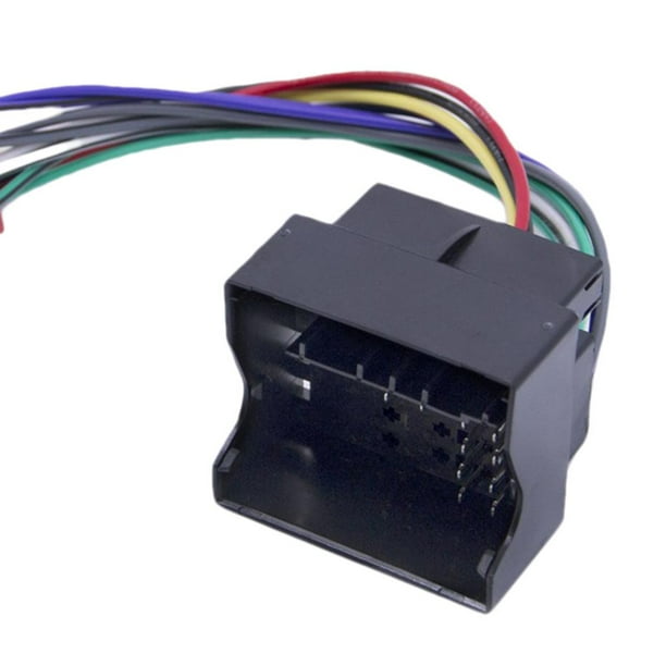 Adaptador ISO para Radio , Enchufe, Conector de Arnés de Cables Estéreo  para Coche para , , para Soledad Cable de radio de coche ISO