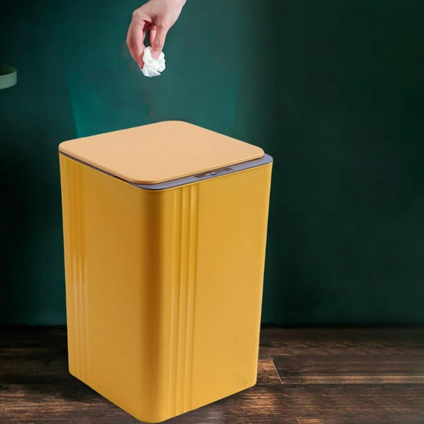 Cubo de basura con sensor Cubo de basura Cubos de basura Cubo de basura  automático para el baño de l perfecl Bote de basura inteligente