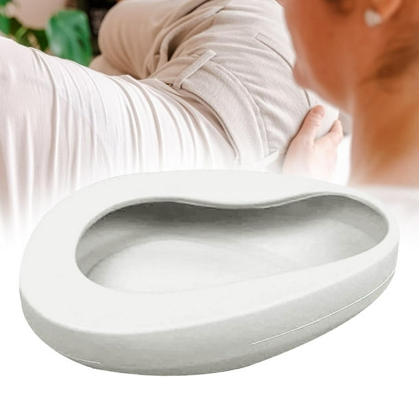 MOFOCO Bedpan Fractura Bedpan, Urinario de Fractura de cuña Unisex, Orinal  de Cama para Personas Mayores, Mujeres Embarazadas, niños, Pacientes  encamados : : Salud y cuidado personal