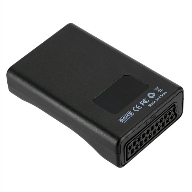 Convertidor HDMI - SCART Hembra - Entrada HDMI 1080p - 1.2 Gbps - DJMania