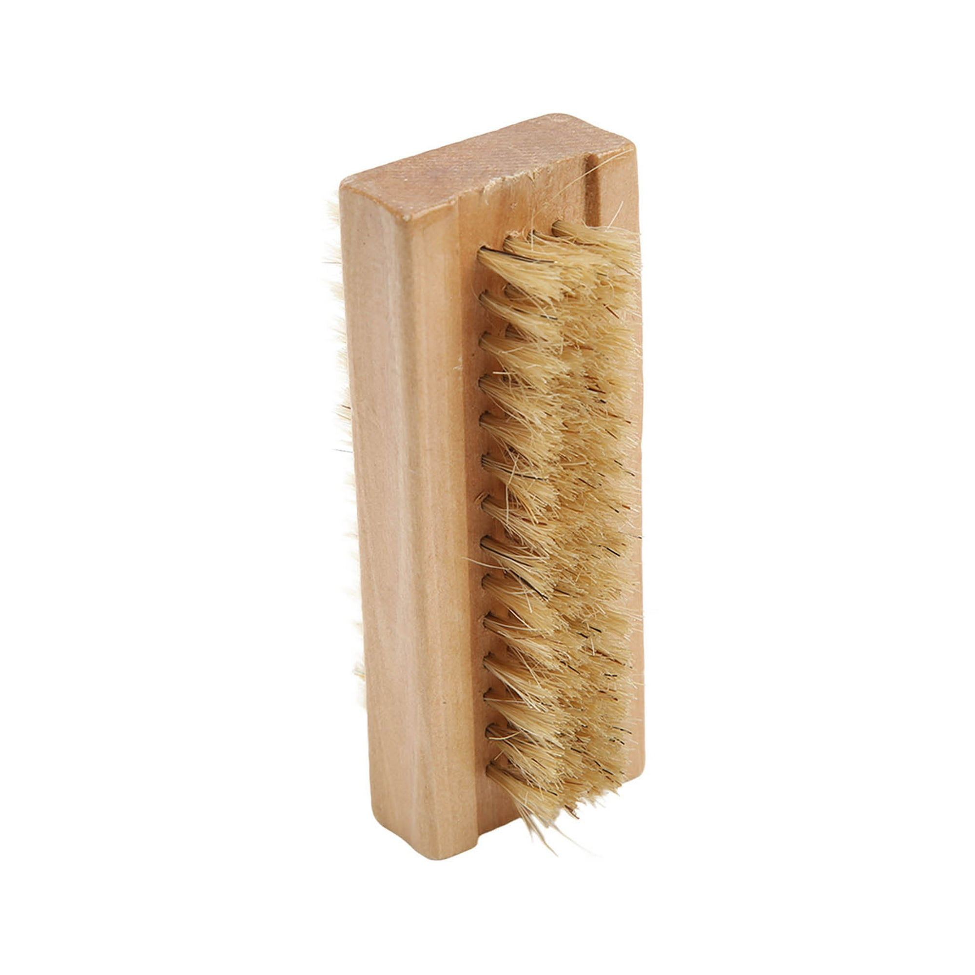 Wooden Nail Brush, Natural Bristle