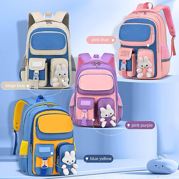 Conjunto De Útiles Escolares Kawaii, Regreso A La Escuela O Concepto De  Aprendizaje, Lindos Personajes De Dibujos Animados: Lápiz, Mochila,  Frascos, Libro, Planete. Ilustración Plana De Vector Para Niños De  Educación Ilustraciones