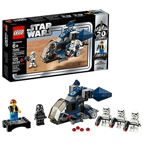 lego star wars imperial dropship  20th anniversary edition 75262 building kit 125 piezas descont lego