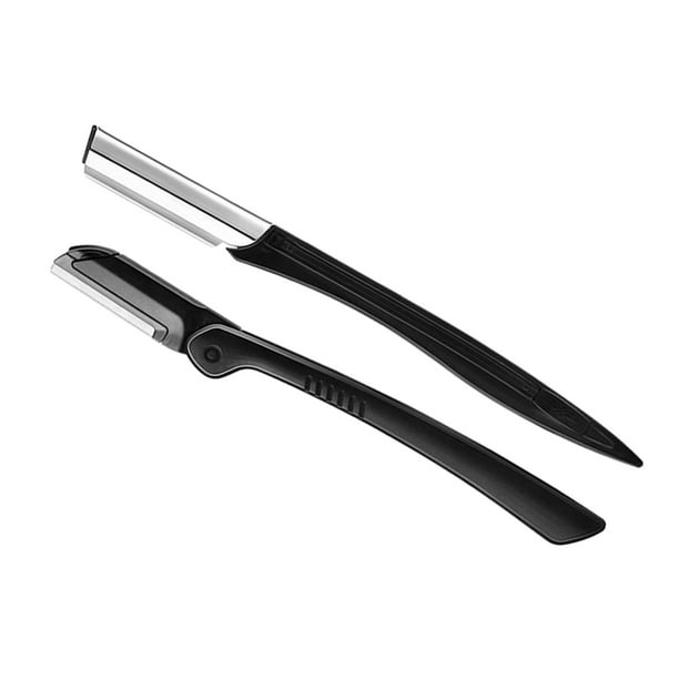 Kit Cuidado de Cejas Maquinilla de afeitar y Pinzas para Cejas Cara Unisex  6-PCS