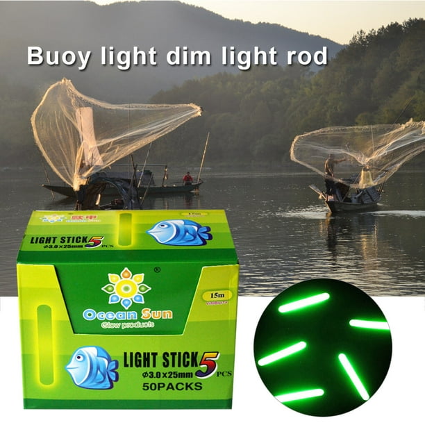 Toystoory Palo de luz de pesca, agua dulce, agua salada, aparejos de pesca  portátiles, barra de luz fluorescente, herramienta profesional para Type1  NO1