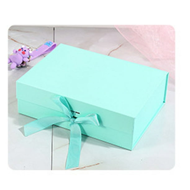 Caja grande para regalo azul