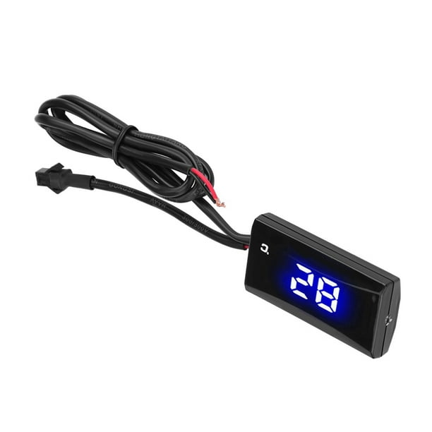 Termómetro digital LCD Medidor de temperatura Medidor DC12V Coche