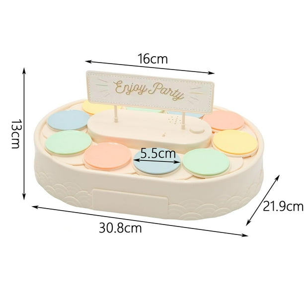 Comprar Plato giratorio para tartas de 12 , rotación de cocina, soporte de  exhibición giratorio, suministros de decoración para magdalenas