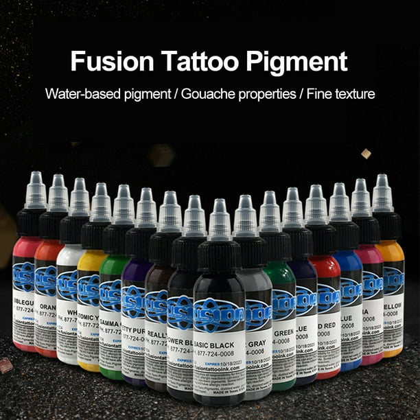 Professional 30ml pigmento del tatuaje 7 colores de tintas para tatuajes -  China Las tintas y Tattooo Tinta precio