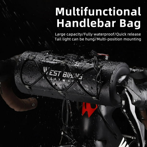 WEST BIKING Bolsa de tubo delantero de bicicleta 2L Portaherramientas de  reparación de teléfonos Equ Ndcxsfigh