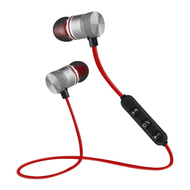 Auriculares Bluetooth 4.1 Cascos Inalámbricos Deportivos Manos Libres  Micrófono