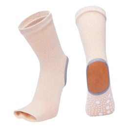 2 pares de calcetines de yoga sin goma mujer con talón Baoblaze de yoga mujer | Bodega en línea