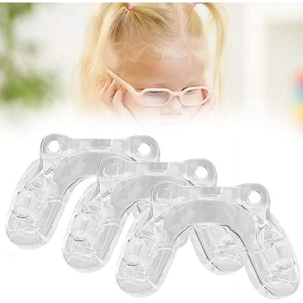 JM 3 almohadillas para la nariz integradas en forma de U para gafas de  niños, almohadillas para la nariz, antideslizantes, de silicona suave, en  forma de U, almohadillas para la nariz, almohadillas