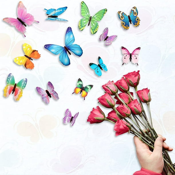 Ok,pero vieron estas mariposas decorativas? 🦋 😍 🙌🏻 Las pueden