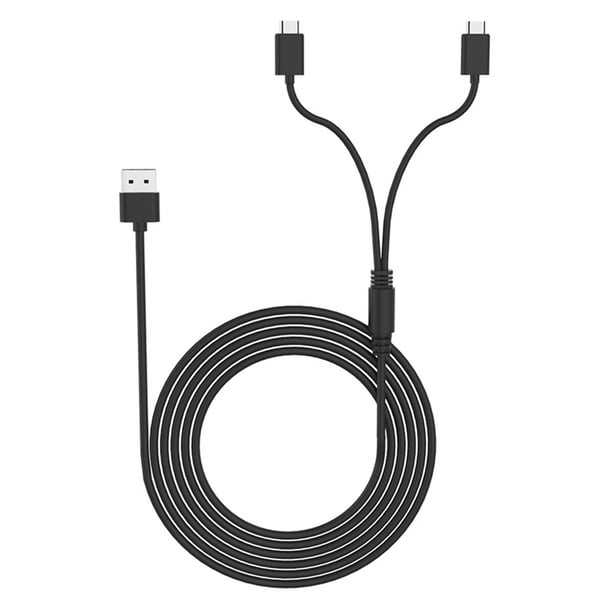Cable de carga 2 en 1 3m para consola fuente de Likrtyny
