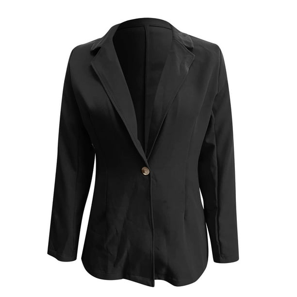  Chaqueta de punto con solapa con muescas para hombre, traje  casual de dos botones, chaqueta de negocios delgada con cuello de chal,  chaqueta de punto, Negro - : Ropa, Zapatos y