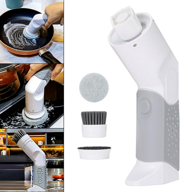 Comprar Cepillo eléctrico para lavavajillas, cepillo de limpieza  inalámbrico, fregador giratorio para baño, cocina y hogar