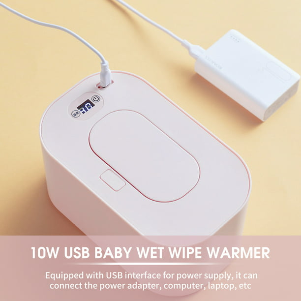 Henniu Calentador de toallitas húmedas para bebés de toallitas húmedas para  bebés de Gran Capacidad Alimentado por USB, Calentamiento a Temperatura  Constante : : Bebé