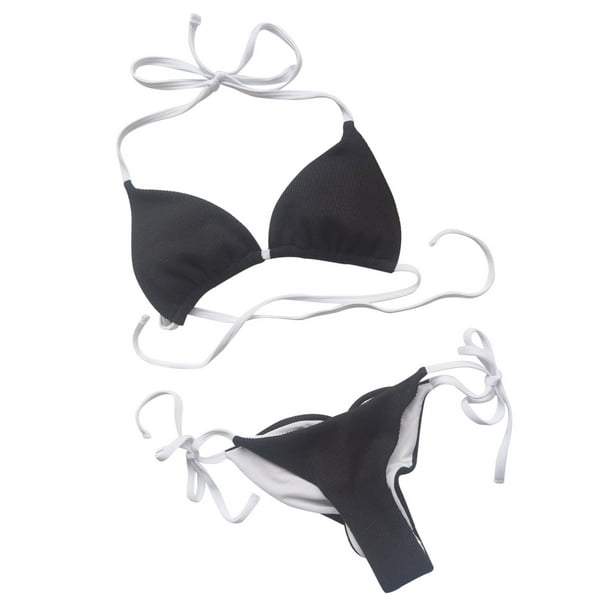 Bikini Menstrual a prueba de fugas para mujer, parte inferior de cintura  media, bañador de vendaje sólido, ropa de playa, traje de baño de verano -  AliExpress