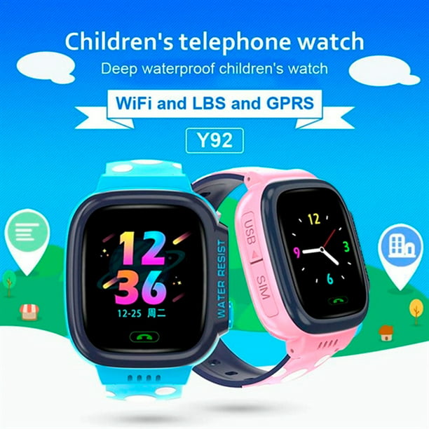 Reloj Inteligente Smartwatch Kids Niños Gps Llamadas Camara, Moda de Mujer