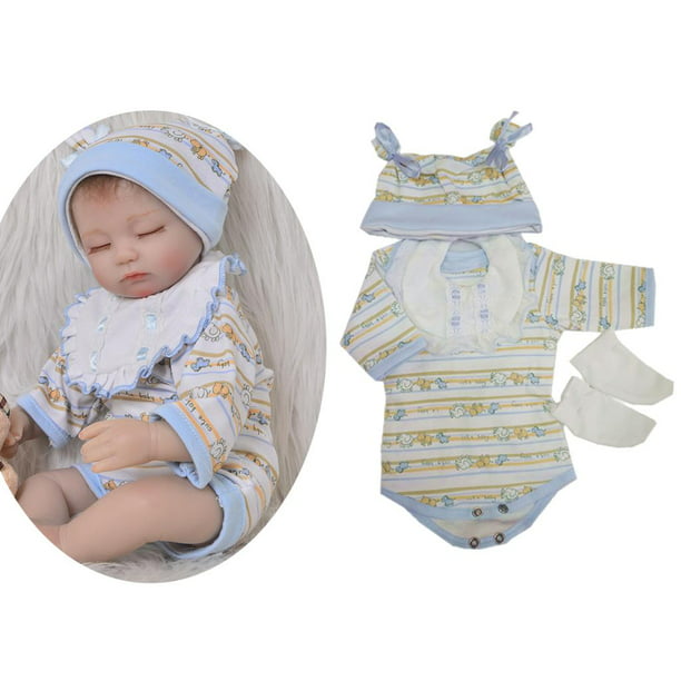 FORBOW 11 accesorios para muñecas de bebé con 2 biberones,  pañales, pijamas, edredones, platos llanos y chupetes, accesorios para la  vida del bebé, ropa de muñeca de bebé recién nacida, accesorios