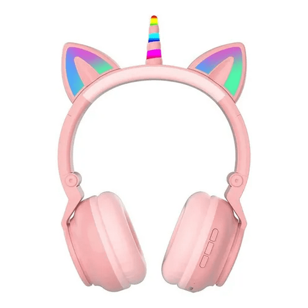 Auriculares Bluetooth de Unicornio Rosa Malubero Mlu1354 Walmart