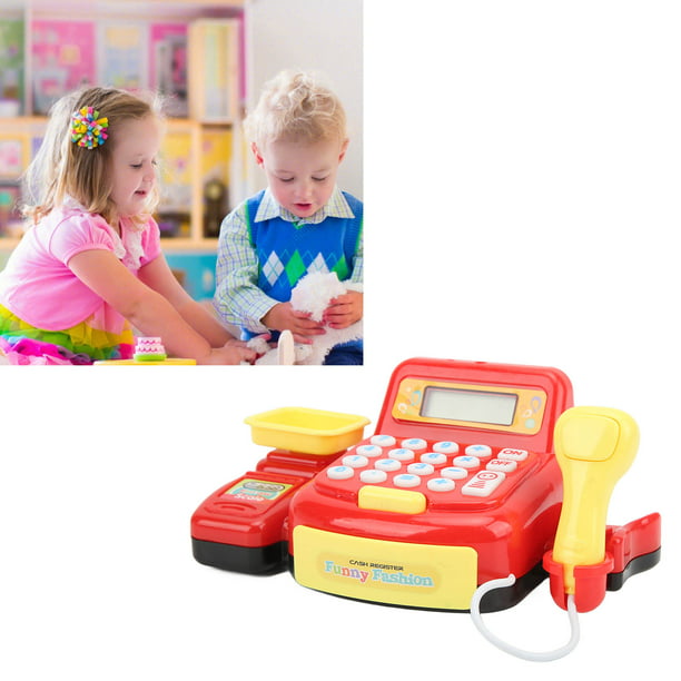Juguete de caja registradora para niños simulación educativa segura y  confiable Mini caja registradora de juguete para mayores de 3 años para el  hogar ANGGREK Otros