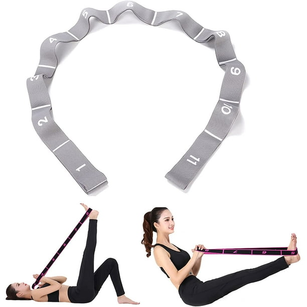Banda Elastica de Yoga para Entrenamiento Bandas De Resistencia Pilates  Fitness