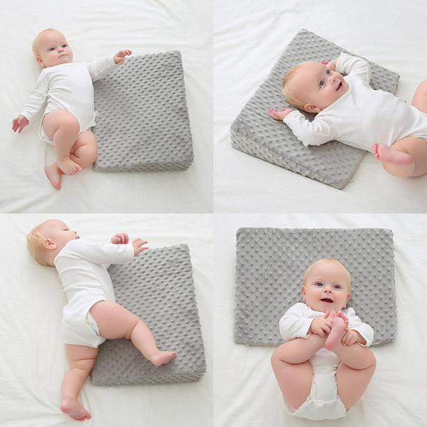 Almohada de cuna fibra Bebé antiácaros firmeza óptima