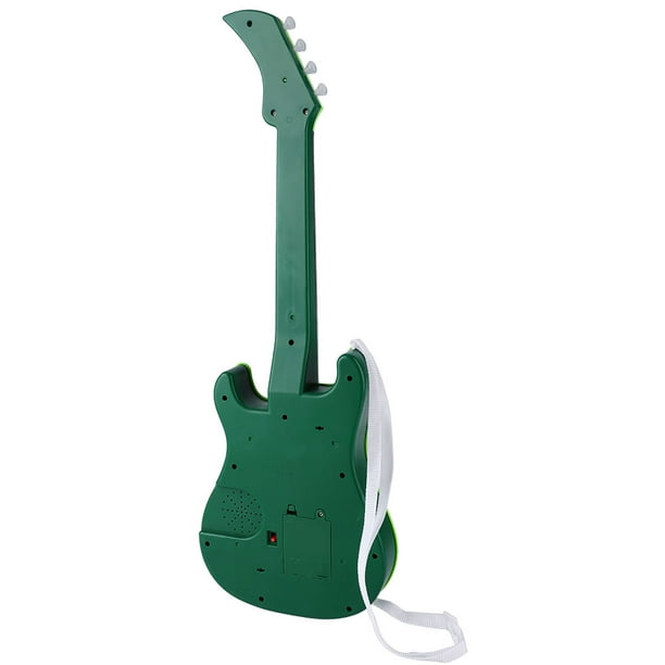  Juguetes de guitarra, juguete multifuncional para niños,  instrumento musical ligero para niños (verde) : Juguetes y Juegos