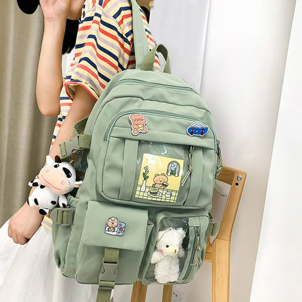 Mini mochila para niñas resistente al agua pequeña mochila bolso de hombro  para mujeres adultos niños viaje escolar