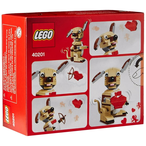 LEGO Bricks & More Kit de construcción Cupid Dog 40201 de San Valentín LEGO  
