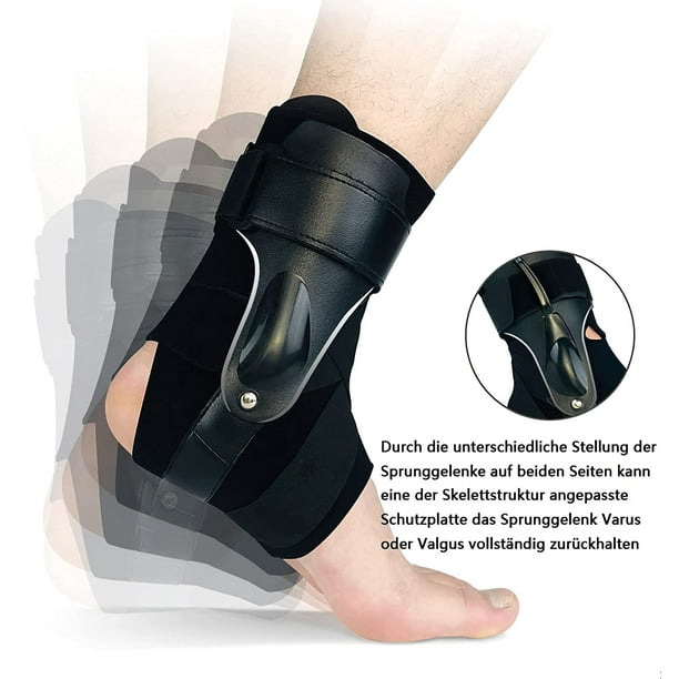 1 par de tobilleras para esguinces - Tobilleras - Banda de soporte para  tobillos para esguinces, ligamentos y lesiones deportivas (M) JM