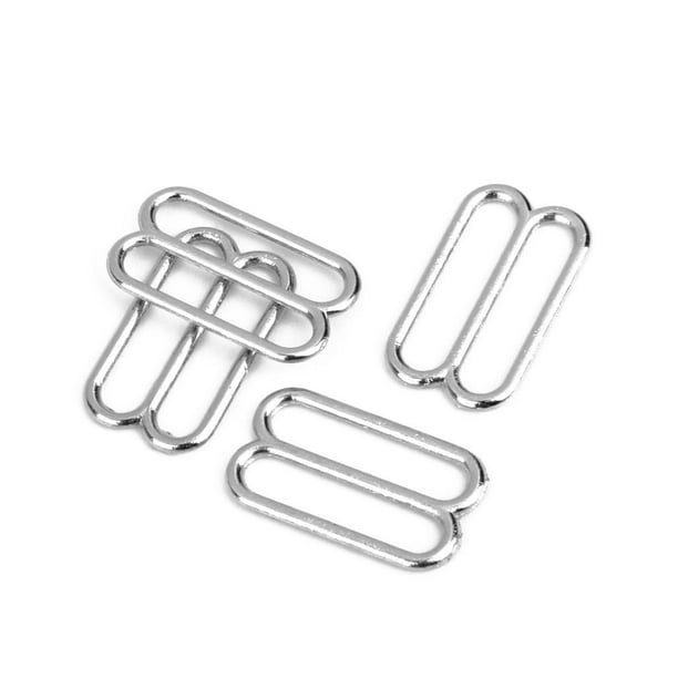 Deslizadores de anillos de lencería - 200 piezas Ganchos de ajuste