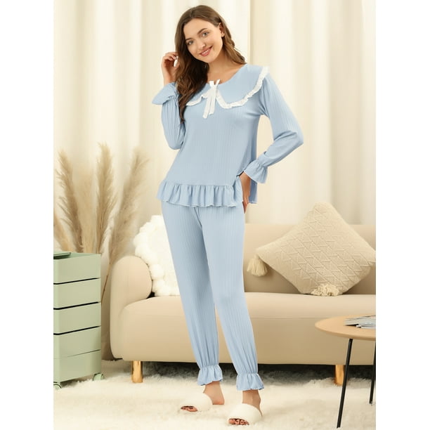 Conjuntos de pijama para mujer Pan con para el Conjuntos de salón de Unique Bargains Pijamas | Walmart en línea