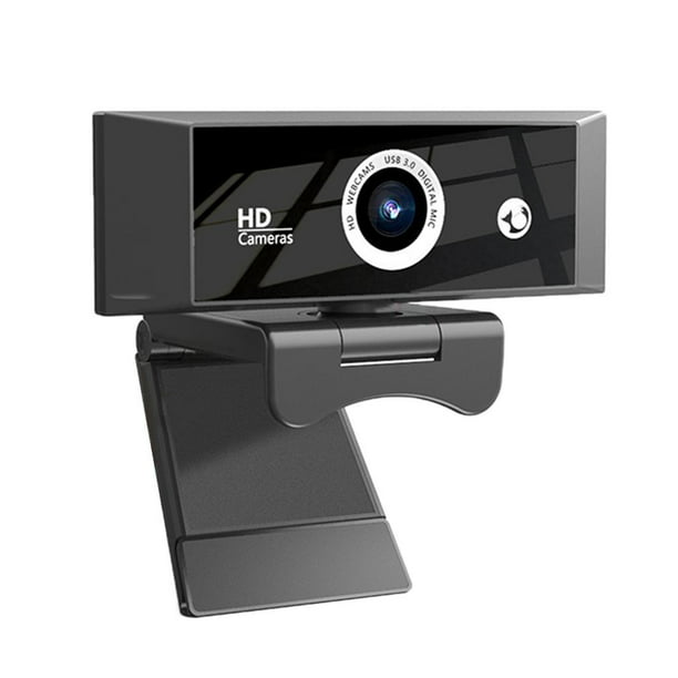 Cámara Webcam Con Micrófono Para PC Computadora De Escritorio Interfaz USB  2.0 1080P Baoblaze Cámara web para computadora portátil