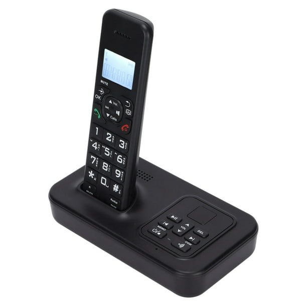 Teléfono inalámbrico Panasonic Teléfono inalambrico para Casa Oficina  Teléfono con base