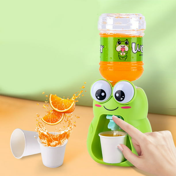 Juegos de Muebles Mini dispensador de agua de bebida de dibujos animados,  casa de juego de cocina de juguete para niños, regalos Tmvgtek Nuevos  Originales