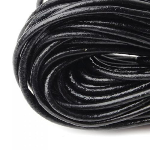 Cool Cordón Colgante Universal Polipiel Negro con Tarjeta para