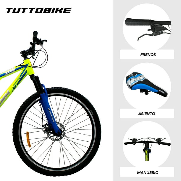 Bicicleta Montaña Rodada 29 21 Velocidades Monk FlashingBike Monk