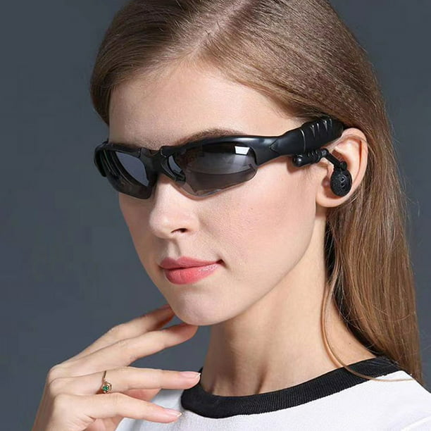 Lentes inteligentes, gafas de sol con audio Bluetooth, gafas de oído  abiertas, calidad clara para llamadas y música, ajuste cómodo para golf