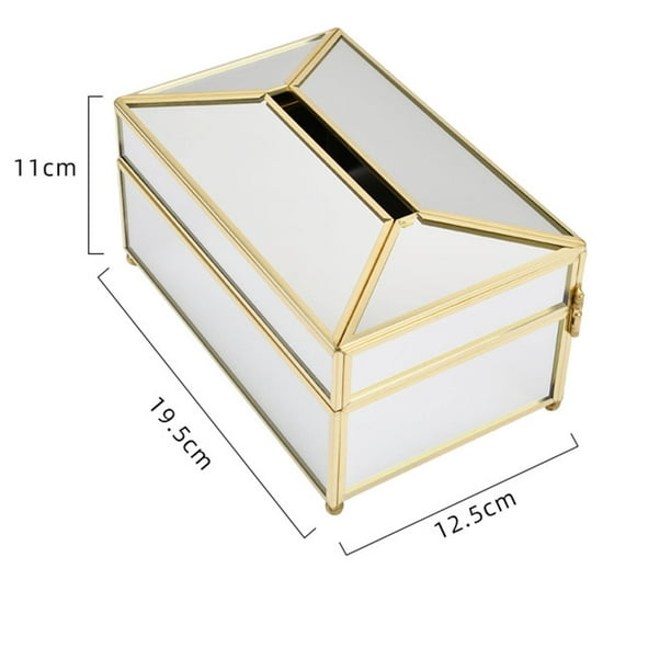 Cubierta para Caja Rectangular de Pañuelos Faciales - 2 x 9 x 5 H