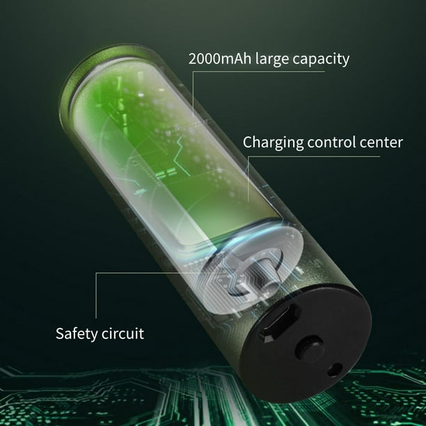 Calentador De La Mano Calentadores de manos recargables Calentador de manos  eléctrico portátil Powerbank (verde) Wdftyju Libre de BPA