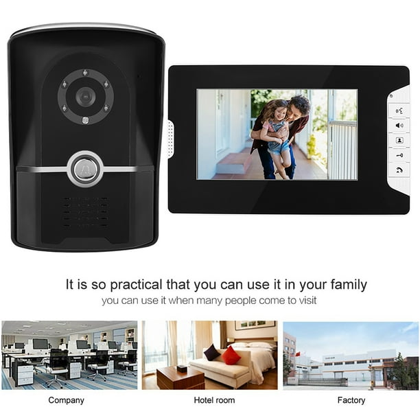 Video portero doméstico inteligente, timbre de video remoto