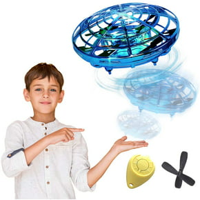 Drones operados a mano para niños o adultos, dron de bola voladora, mini dron de helicóptero, juguetes voladores pequeños fáciles de usar en interiores Sincero Hogar