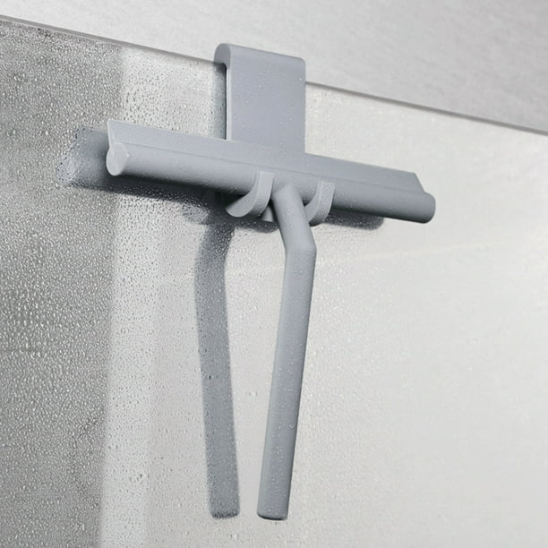 Limpiaparabrisas de ducha de silicona con soporte Limpiaparabrisas