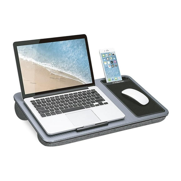 mesa para laptop redlemon egonómica con soporte para celular y mouse pad