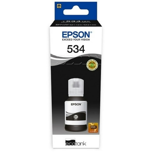 BOTELLA DE TINTA EPSON T664 NEGRA Epson T664120AL