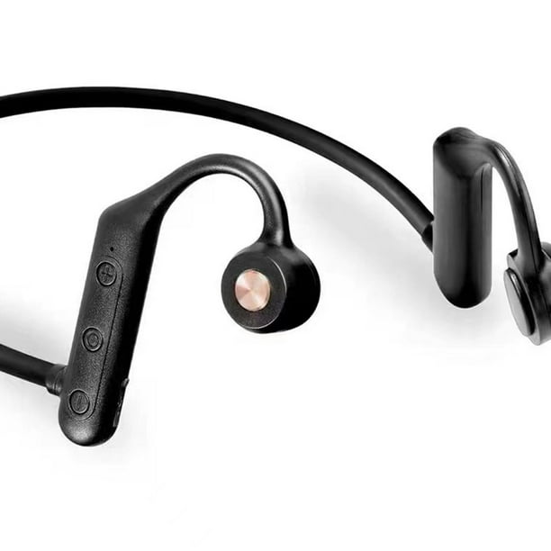 Auriculares Bluetooth, auriculares de conducción ósea abierta con  micrófono, auriculares deportivos inalámbricos ligeros, resistentes al  sudor IPX5